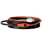 Pipe Heating Cable 30FT 7W/FT Heat Tape for Pipes with Built-in Thermostat