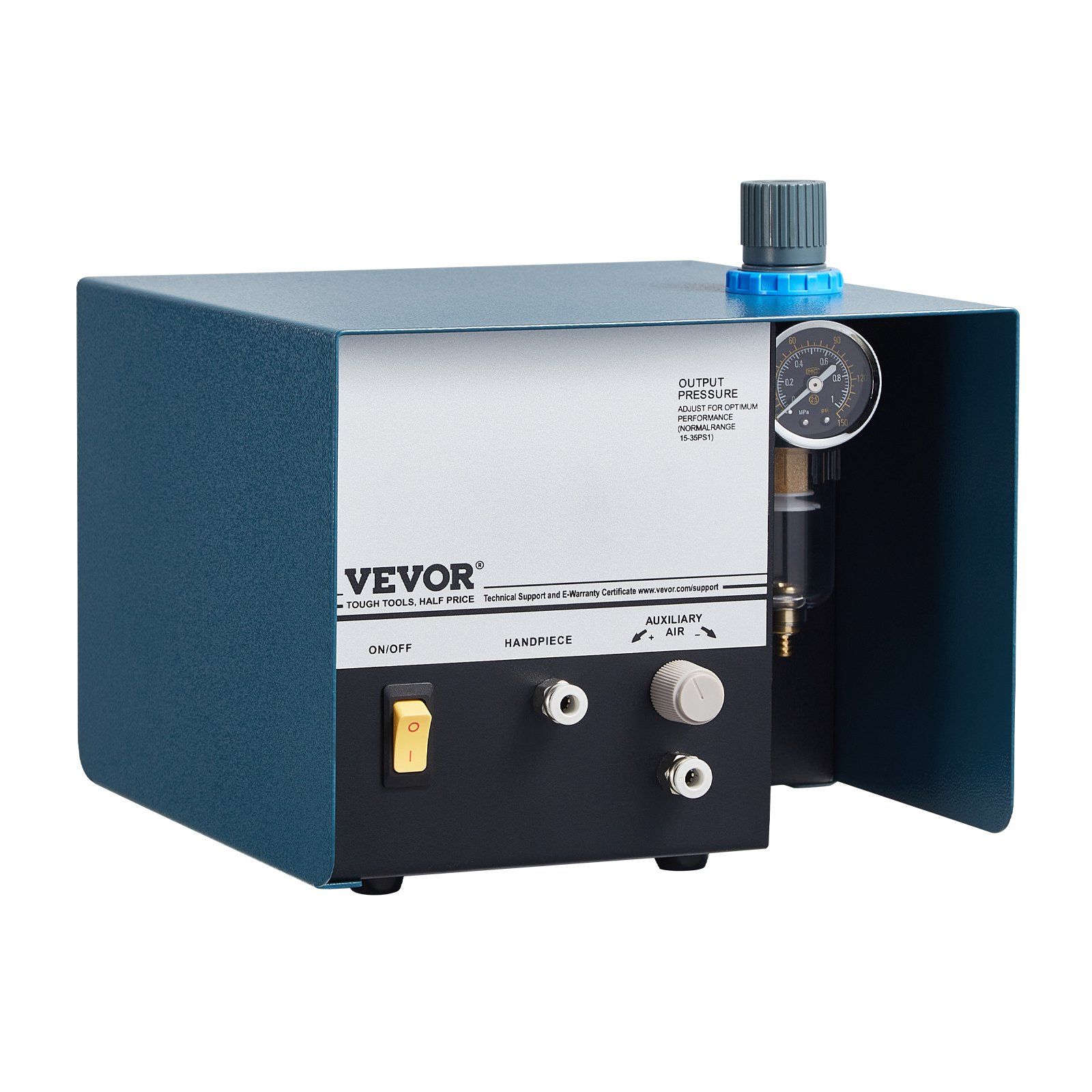 VEVOR Pneumatic Engraver 2800 RPM 80W Single Ended Pneumatic Engraving Machine - Image 7