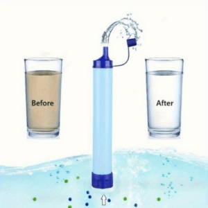 Essential Personal Water Filter For Hiking, Camping And RV Travel Emergency Preparedness