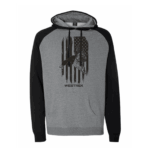 Freedom Flyer Black sleeve Duck hoodie