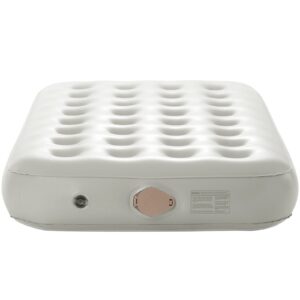 Air Mattress with Frame & Pump 1 Person Blow Up Camping Mattress 300lbs