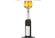 11,000 BTU Portable Tabletop Propane Patio Standing Heater