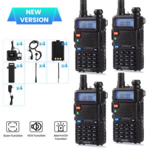 BAOFENG Radio Portable Walkie Talkie UV-5R, Handheld Ham Radio Long Range High Power