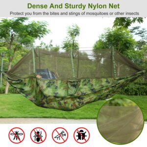 Camping Hammock, Portable Double Hammock With Net